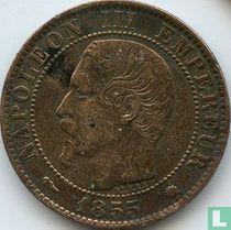 France 5 centimes 1855 (MA - chien)
