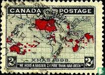 Weltkarte und Britisches Weltreich 