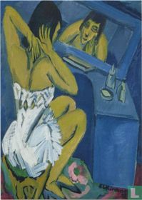 Frau vor Spiegel, 1912