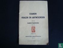 Examen vragen en antwoorden voor de banketbakkerij