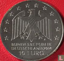 Duitsland 10 euro 2014 "250th anniversary of the birth of Johann Gottfried Schadow"