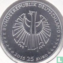 Duitsland 25 euro 2015 (J) "25 years of German unity"