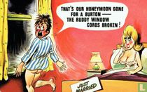 That's our honeymoon gone for a burton - The ruddy window cords broken