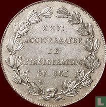 Belgie 2 Francs 1856 "XXV anniversaire de l'inauguration du roi"