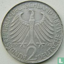 Deutschland 2 Mark 1960 (D - Max Planck)