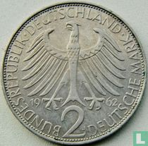 Deutschland 2 Mark 1962 (J - Max Planck)