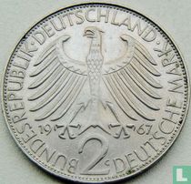 Deutschland 2 Mark 1967 (G - Max Planck)