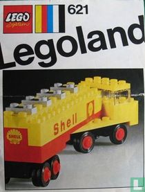 Lego 621-2 Shell Tanker Truck