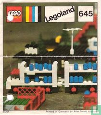 Lego 645-2 Milk Float & Trailer