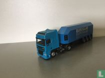 DAF 95XF SuperSpaceCab glas transporter semi trailer "Euroglas"