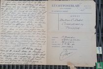 Soerabaja 2 1948 op Luchtpostblad- Veldpost Nederlands Indie - Geuzendam 11