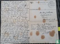 Soerabaja 2 1947 op Luchtpostbrief - Veldpost Nederlands Indie - Geuzendam 02