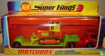 Low Loader with Bulldozer