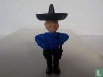 Cowboy avec arme à feu 