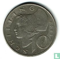 Austria 10 schilling 1983