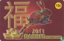 2011 Rabbit phonecard