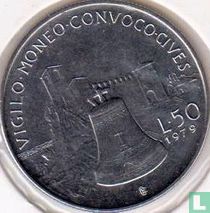 Saint-Marin 50 lire 1979 "The bell"