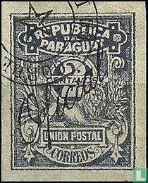 Armoiries avec l'empreinte "oficial"