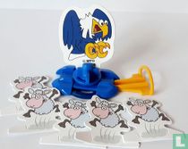 Adler mit Schafe