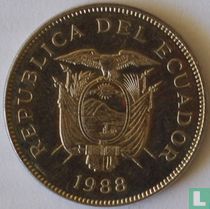 Équateur 50 sucres 1988