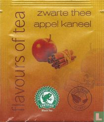 zwarte thee appel kaneel