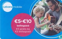 Lebara Mobile € 5 = € 10