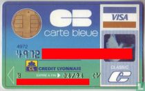 CB - Visa - Carte Bleu - Classic C - Credit Lyonnais