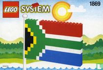 Lego 1869 South African Flag