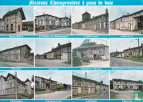 Maisons Champenoises à pans de bois