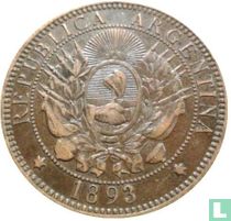 Argentina 2 centavos 1893