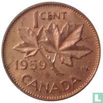 Canada 1 cent 1959