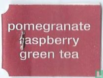 Pomegranate raspberry green tea