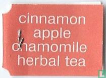 Cinnamon apple chamomileherbal tea
