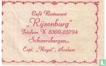 Café Restaurant "Rijzenburg"