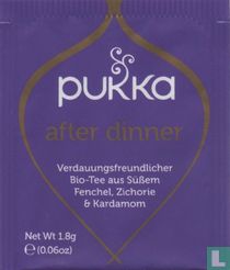 after dinner 