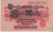 Reichsschuldenverwaltung, 2 Mark 1914 (P.54 - Ros.52c)
