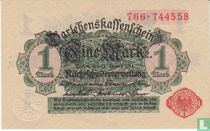Reichsschadenverwaltung, 1 Mark 1914 (P.50 - Ros.51b)