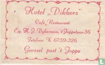 Hotel "Dikkers" Café Restaurant