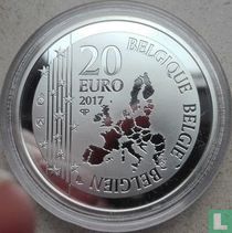 België 20 euro 2017 (PROOF) "Death of Toots Thielemans"