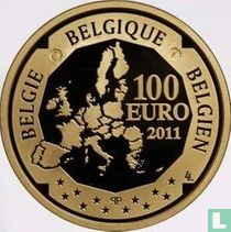 Belgien 100 Euro 2011 (PP) "150th anniversary of the birth of Victor Horta"