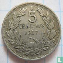 Chile 5 centavos 1927