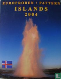 IJsland euro proefset 2004