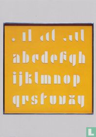 Typographische Lettern, 1926/31