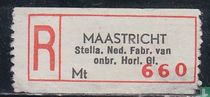 Maastricht stella.ned.fabr.van onbr.horl.gl. ,mt .  
