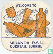 Welcome to Miranda R.S.L. cocktail lounge