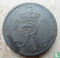 Denemarken 2 øre 1949