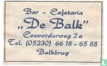 Bar Cafetaria "De Balk"