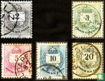 Brief, Krone und Posthorn