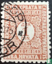 Postage due stamp