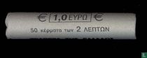 Grèce 2 cent 2004 (rouleau)